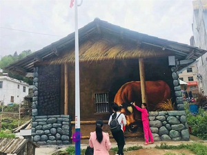 壁画村手绘-006