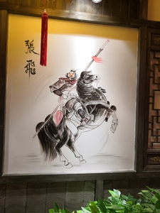 梧州餐厅旺城广场小龙坎老火锅墙绘12